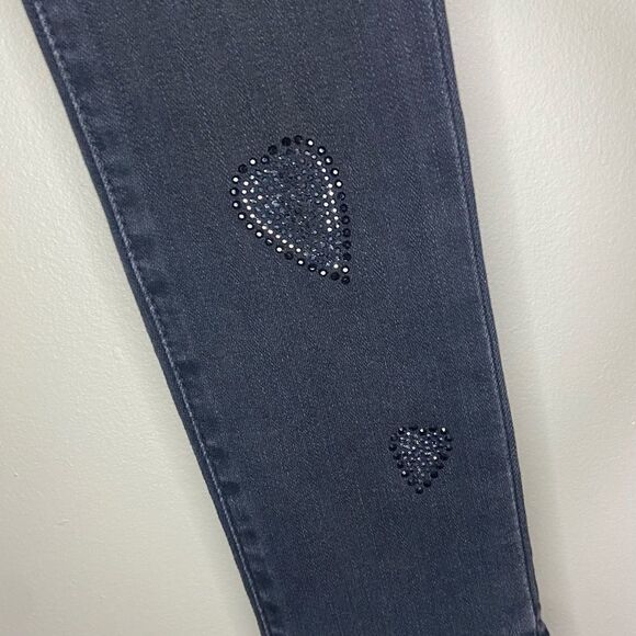 Stephanie Gottlieb x Joe’s NWT Bedazzled The Charlie Ankle Skinny Jeans Size 23 - Picture 5 of 9